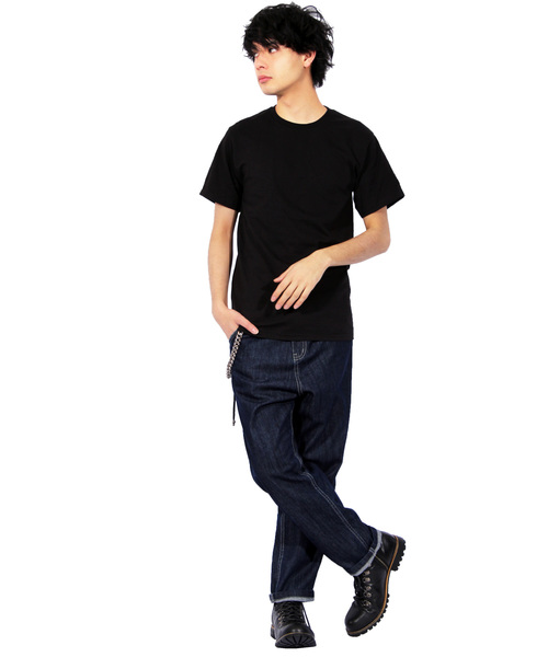 Champion（チャンピオン）の「【Champion】無地半袖Tシャツ コットン Authentic T-SHIRTS（Tシャツ/カットソー・メンズ・ホワイト/ブラック/グレー/ネイビー/チャコールグレー/ロイヤルブルー/レッド/ダークグリーン/オレンジ/ワイン/パープル・LARGE/MEDIUM/SMALL）」の12枚目の写真