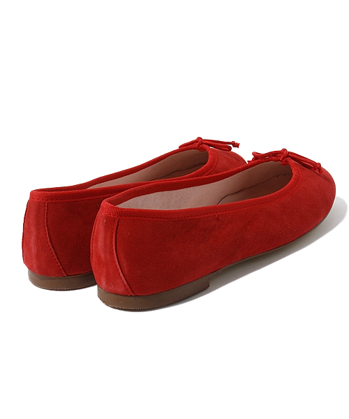 green label relaxing（グリーンレーベルリラクシング）の「Bailarina/SKA ムジバレエシューズ②（バレエシューズ・レディース・ブラック/レッド・38/36/37）」の5枚目の写真