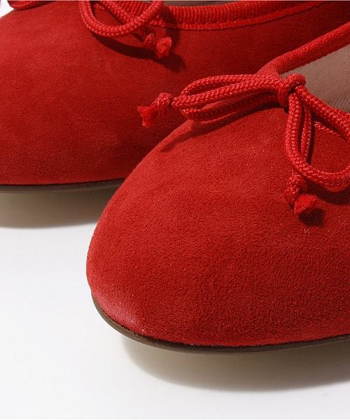 green label relaxing（グリーンレーベルリラクシング）の「Bailarina/SKA ムジバレエシューズ②（バレエシューズ・レディース・ブラック/レッド・38/36/37）」の7枚目の写真