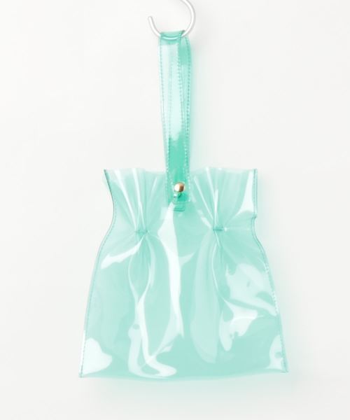 MERLOT（メルロー）の「クリアワンハンドルミニトートバッグ2700（トートバッグ・レディース・チャコールグレー/ブラウン/グリーン/クリア・FREE）」の5枚目の写真