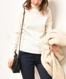 natural couture | PPリブタートル(ニット/セーター)