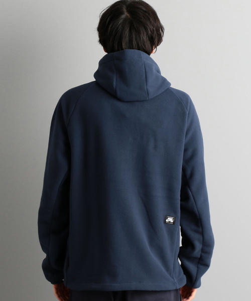 NIKE SB（ナイキエスビー）の「【WEB限定】［ナイキ］SC★★ NIKE SB フリース フルジップ フーディー / パーカー（パーカー・メンズ・ネイビー/ブラック・XL/L/M）」の3枚目の写真