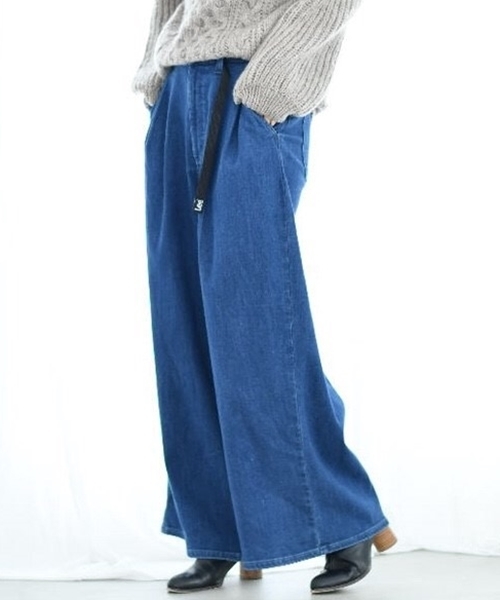 Gramicci グラミチ の Lee グラミチ タックワイドデニムパンツ デニムパンツ Wear