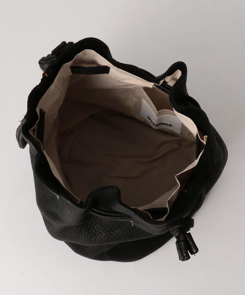 MY THINKS（マイシンクス）の「＜MY THINKS＞エルクレザーバケット