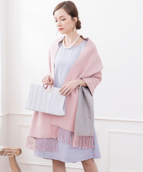 DRESS STAR(ドレス スター)の「ビジューラディアルサテンプリーツパーティークラッチバッグ(クラッチバッグ・レディース・ブラック/ダークブラウン/シャンパン/シルバー・フリー)」の17枚目の写真