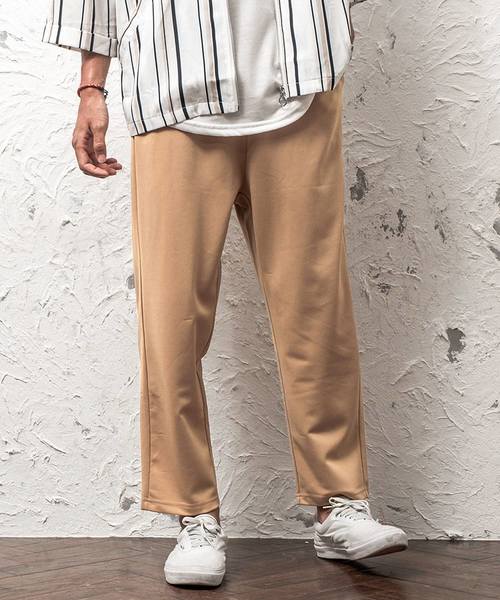 MinoriTY（マイノリティ）の「ポンチ素材テーパードリラックスパンツ（その他パンツ・メンズ・ブラック/ベージュ/ネイビー・M/L/XL）」の3枚目の写真