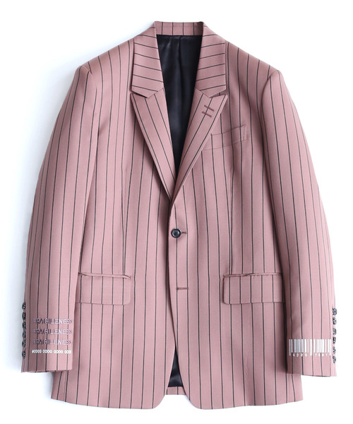 SHAREEF（シャリーフ）の「TAILORED JK（テーラードジャケット・メンズ・グレー/モカ・2/1/3）」の14枚目の写真