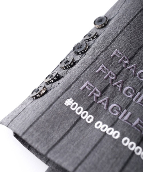 SHAREEF（シャリーフ）の「TAILORED JK（テーラードジャケット・メンズ・グレー/モカ・2/1/3）」の19枚目の写真