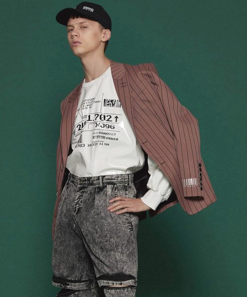 SHAREEF（シャリーフ）の「TAILORED JK（テーラードジャケット・メンズ・グレー/モカ・2/1/3）」の20枚目の写真