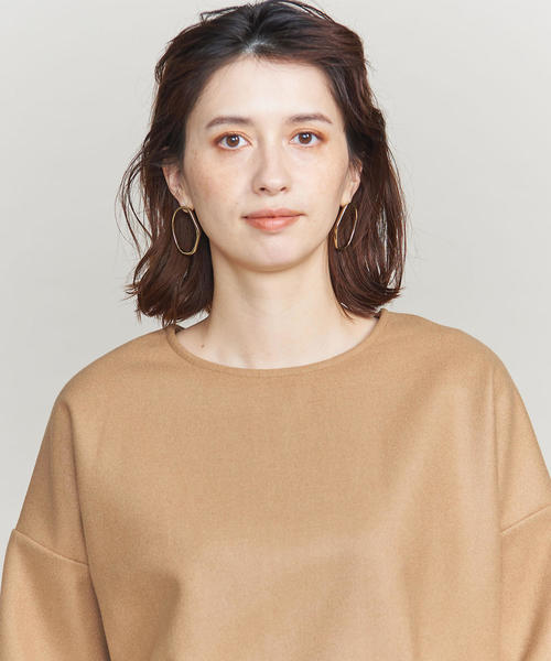 BEAUTY&YOUTH UNITED ARROWS(ビューティーアンドユースユナイテッドアローズ)の「BY メルトンジャージー バックジッププルオーバー ◆(Tシャツ/カットソー・レディース・ライトブルー/ブラック/ベージュ・FREE)」の21枚目の写真