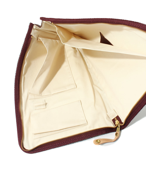 BEAUTY&YOUTH UNITED ARROWS（ビューティーアンドユースユナイテッドアローズ）の「BY Harris/Tweed ドキュメントケース（クラッチバッグ・メンズ・その他1/その他2/その他3・フリー）」の10枚目の写真