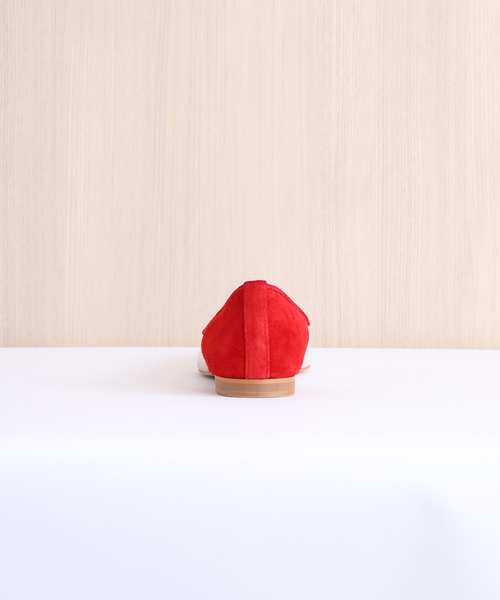 PUBLIC TOKYO(パブリックトウキョウ)の「メッシュパンプス(パンプス・レディース・レッド/ブラック・1/2/3)」の4枚目の写真