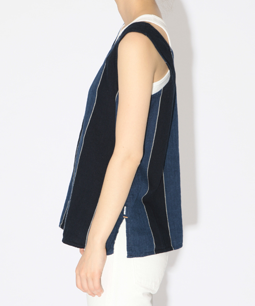 BEAMS BOY（ビームスボーイ）の「○orslow / タンクトップ（タンクトップ・レディース・ストライプ/チェック・ONE SIZE）」の8枚目の写真