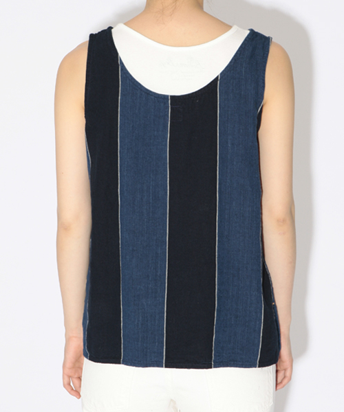 BEAMS BOY（ビームスボーイ）の「○orslow / タンクトップ（タンクトップ・レディース・ストライプ/チェック・ONE SIZE）」の9枚目の写真