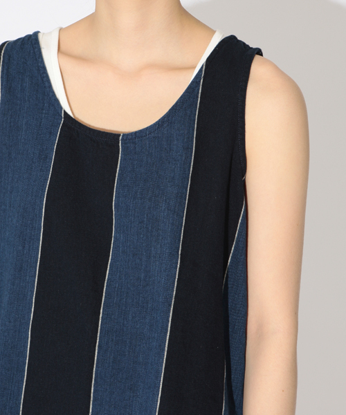 BEAMS BOY（ビームスボーイ）の「○orslow / タンクトップ（タンクトップ・レディース・ストライプ/チェック・ONE SIZE）」の3枚目の写真