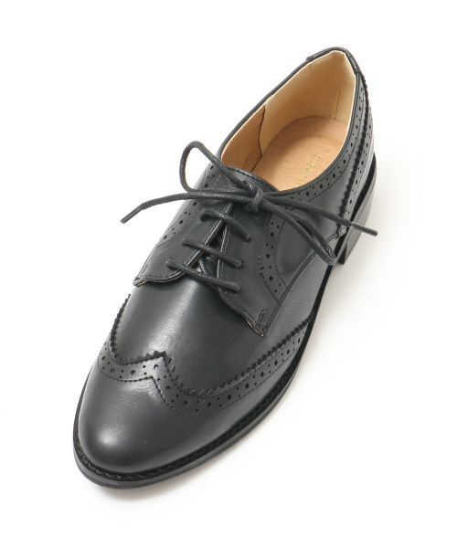 Au BANNISTER(オゥバニスター)の「【販売店舗限定】レースアップシューズ(ドレスシューズ・レディース・ホワイト/ブラック・38/39/35/36/37)」の5枚目の写真