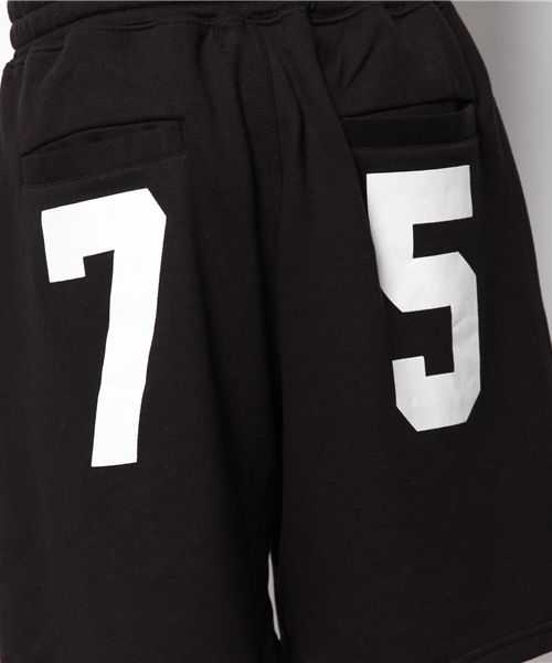 WEGO(ウィゴー)の「WEGO/ナンバリングスウェットショーツ(その他パンツ・メンズ・ブラック/杢グレー/ロイヤルブルー・MEDIUM/LARGE)」の6枚目の写真