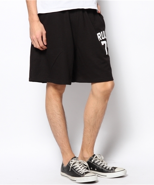 WEGO(ウィゴー)の「WEGO/ナンバリングスウェットショーツ(その他パンツ・メンズ・ブラック/杢グレー/ロイヤルブルー・MEDIUM/LARGE)」の14枚目の写真