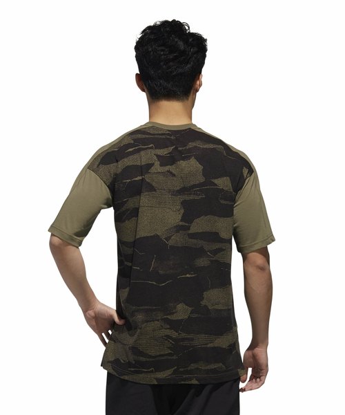 adidas（アディダス）の「アディダス ＭS2S　CAMOグラフィックＴシャツ（Tシャツ/カットソー・メンズ・グレー/ブラウン/ピンク・M/L/XXL/S/XL）」の10枚目の写真