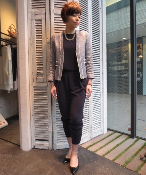 Liesse（リエス）の「【3】イージーパンツ【Oggi5月号】【GINGER5月号】【LEE4月号】（その他パンツ・レディース・ブルー/ネイビー/ピンクベージュ/ベージュ・2/3/4）」の15枚目の写真