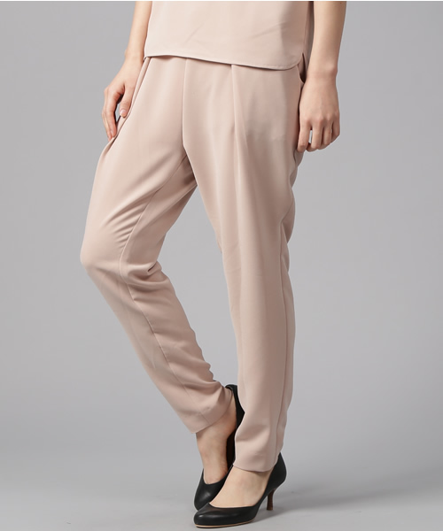 Liesse（リエス）の「【3】イージーパンツ【Oggi5月号】【GINGER5月号】【LEE4月号】（その他パンツ・レディース・ブルー/ネイビー/ピンクベージュ/ベージュ・2/3/4）」の9枚目の写真