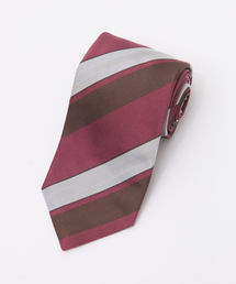 ABAHOUSE | 【Recency of Mine】シロ抜きストライプタイ(ネクタイ)