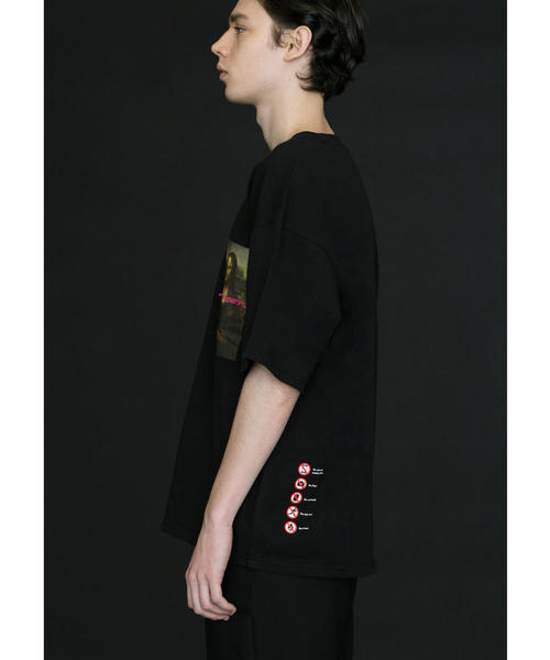 MONKEY TIME(モンキータイム)の「<monkey time> ART PRINT TEE/Tシャツ(Tシャツ/カットソー・メンズ・ホワイト/ブラウン/ピンク/ブラック・3/1/2)」の14枚目の写真