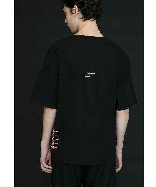 MONKEY TIME(モンキータイム)の「<monkey time> ART PRINT TEE/Tシャツ(Tシャツ/カットソー・メンズ・ホワイト/ブラウン/ピンク/ブラック・3/1/2)」の15枚目の写真