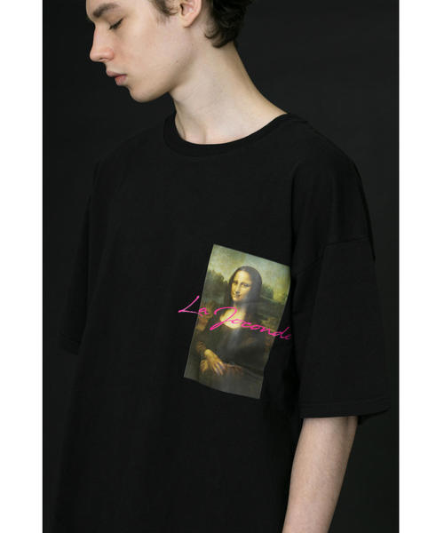 MONKEY TIME(モンキータイム)の「<monkey time> ART PRINT TEE/Tシャツ(Tシャツ/カットソー・メンズ・ホワイト/ブラウン/ピンク/ブラック・3/1/2)」の16枚目の写真