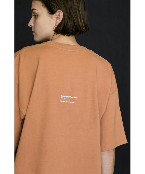 MONKEY TIME(モンキータイム)の「<monkey time> ART PRINT TEE/Tシャツ(Tシャツ/カットソー・メンズ・ホワイト/ブラウン/ピンク/ブラック・3/1/2)」の6枚目の写真