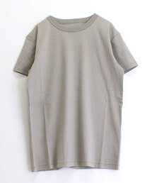 M0948 80/-スムースシルケットクルーネックTシャツ