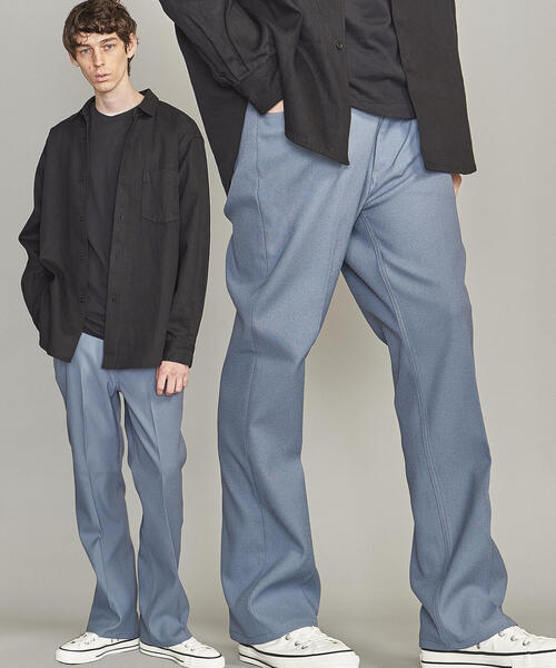 BEAUTY&YOUTH UNITED ARROWS（ビューティーアンドユースユナイテッドアローズ）の「BY POLY/TWL 5P スプレッド パンツ（その他パンツ・メンズ・レッド/ライトブルー/ブラック/ネイビー・L/M/S/XL）」の2枚目の写真