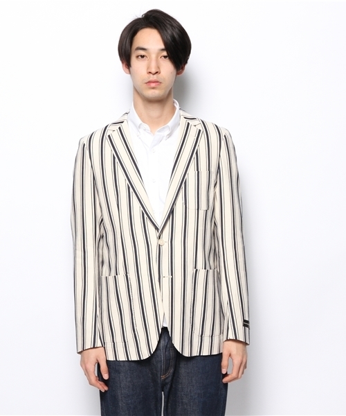 NANO universe（ナノユニバース）の「BRAGHENTI JK（テーラードジャケット・メンズ・ネイビー・48/44/46）」の3枚目の写真