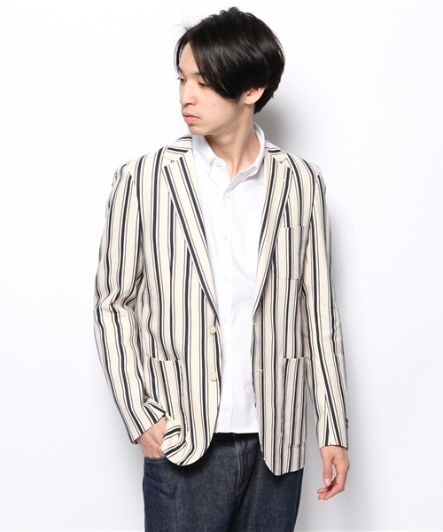 NANO universe（ナノユニバース）の「BRAGHENTI JK（テーラードジャケット・メンズ・ネイビー・48/44/46）」の6枚目の写真