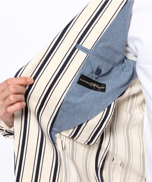 NANO universe（ナノユニバース）の「BRAGHENTI JK（テーラードジャケット・メンズ・ネイビー・48/44/46）」の9枚目の写真