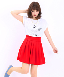 WEGO | WEGO/ポンチタックフレアスカート(スカート)