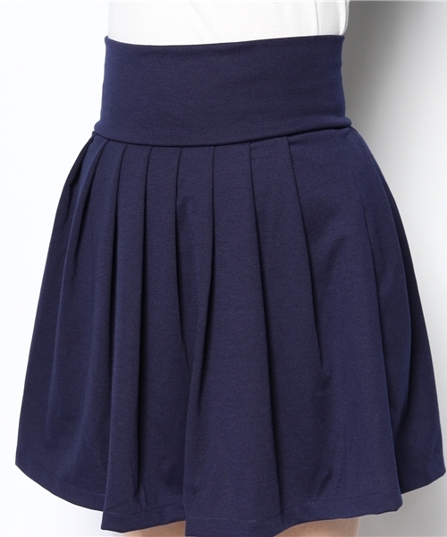 WEGO（ウィゴー）の「WEGO/ポンチタックフレアスカート（スカート・レディース・グリーン/ネイビー/レッド/オフホワイト・FREE）」の6枚目の写真