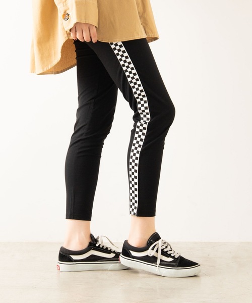 WEGO（ウィゴー）の「WEGO/ラインレギンス（その他パンツ・レディース・ブラック/ブラック系その他2・FREE）」の2枚目の写真