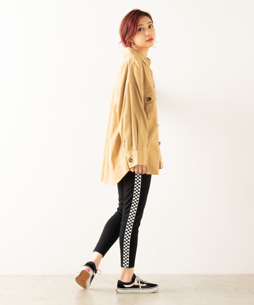 WEGO（ウィゴー）の「WEGO/ラインレギンス（その他パンツ・レディース・ブラック/ブラック系その他2・FREE）」の5枚目の写真