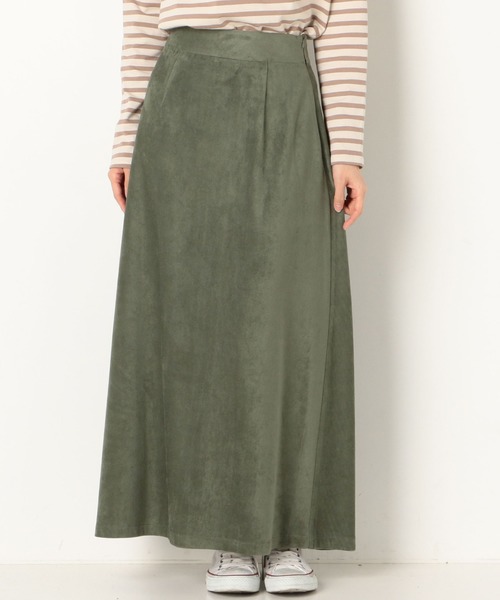 archives（アルシーヴ）の「フェイクスエードフレアスカート（スカート・レディース・パープル/グリーン/グレー系その他・MEDIUM）」の20枚目の写真