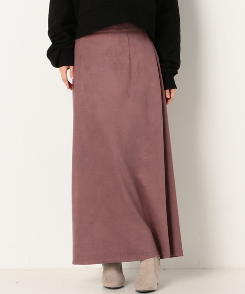 archives（アルシーヴ）の「フェイクスエードフレアスカート（スカート・レディース・パープル/グリーン/グレー系その他・MEDIUM）」の17枚目の写真