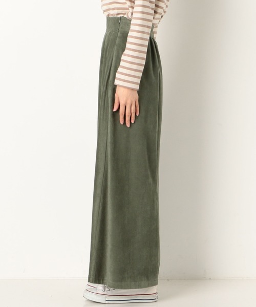 archives（アルシーヴ）の「フェイクスエードフレアスカート（スカート・レディース・パープル/グリーン/グレー系その他・MEDIUM）」の16枚目の写真