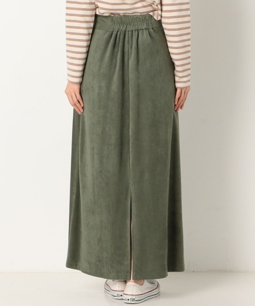 archives（アルシーヴ）の「フェイクスエードフレアスカート（スカート・レディース・パープル/グリーン/グレー系その他・MEDIUM）」の15枚目の写真