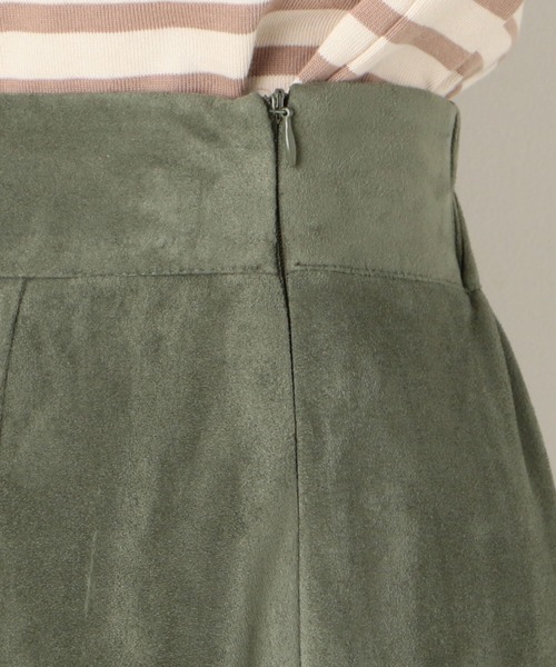 archives（アルシーヴ）の「フェイクスエードフレアスカート（スカート・レディース・パープル/グリーン/グレー系その他・MEDIUM）」の6枚目の写真