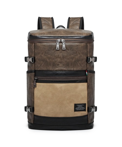 GUSCIO UOMO(グッシオ ウォーモ)の「【グッシオ ウォーモ】 BOX型 縦型リュックサック(バックパック/リュック・レディース・ブラック/ネイビー/カーキ/ブラウン・FREE)」の20枚目の写真