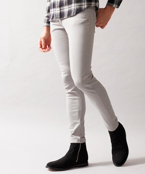 BEAUTY&YOUTH UNITED ARROWS(ビューティーアンドユースユナイテッドアローズ)の「【WEB限定】by ∴ ストレッチ カラー スキニー パンツ◆(その他パンツ・メンズ・オフホワイト/ブラック/グレー/ワイン/コバルトブルー・SMALL/MEDIUM/LARGE)」の17枚目の写真