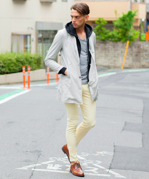 BEAUTY&YOUTH UNITED ARROWS(ビューティーアンドユースユナイテッドアローズ)の「【WEB限定】by ∴ ストレッチ カラー スキニー パンツ◆(その他パンツ・メンズ・オフホワイト/ブラック/グレー/ワイン/コバルトブルー・SMALL/MEDIUM/LARGE)」の10枚目の写真