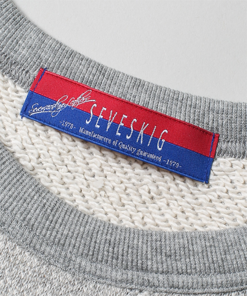 NANO universe（ナノユニバース）の「SEVESKIG×nano・universe Leather print sweat（スウェット・メンズ・その他1/その他2/その他3/その他4/その他5/その他6・X-LARGE/LARGE/SMALL/MEDIUM）」の10枚目の写真