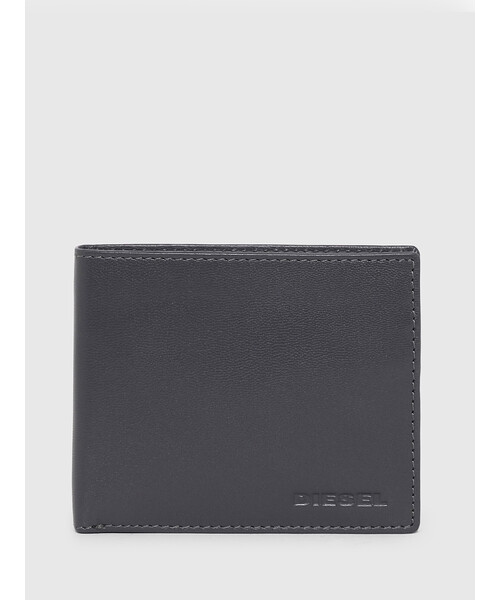 メンズ ゴートレザー 二つ折り財布