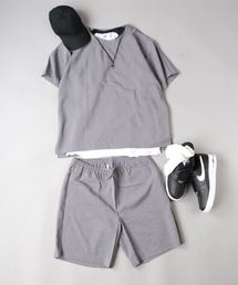 【4Makes】エステルトロTシャツ&ショーツ